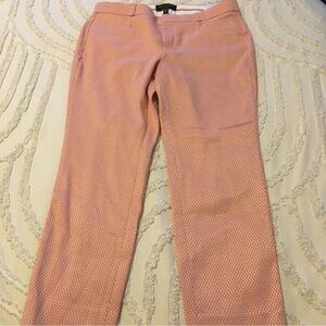 Banana Republic Peach slian crop Pants 6P